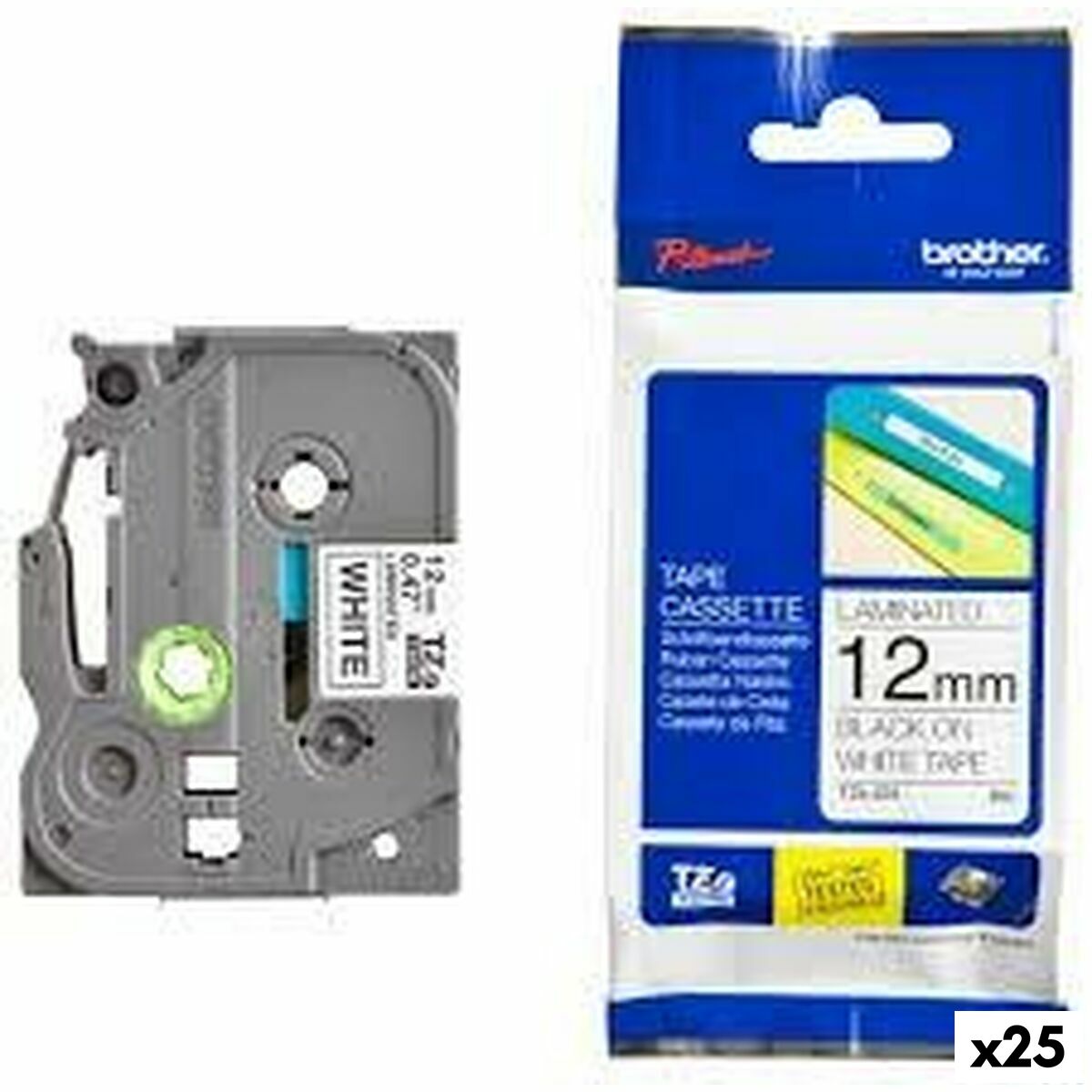 Carta Per Stampare Brother P-T200 (25 Unità)