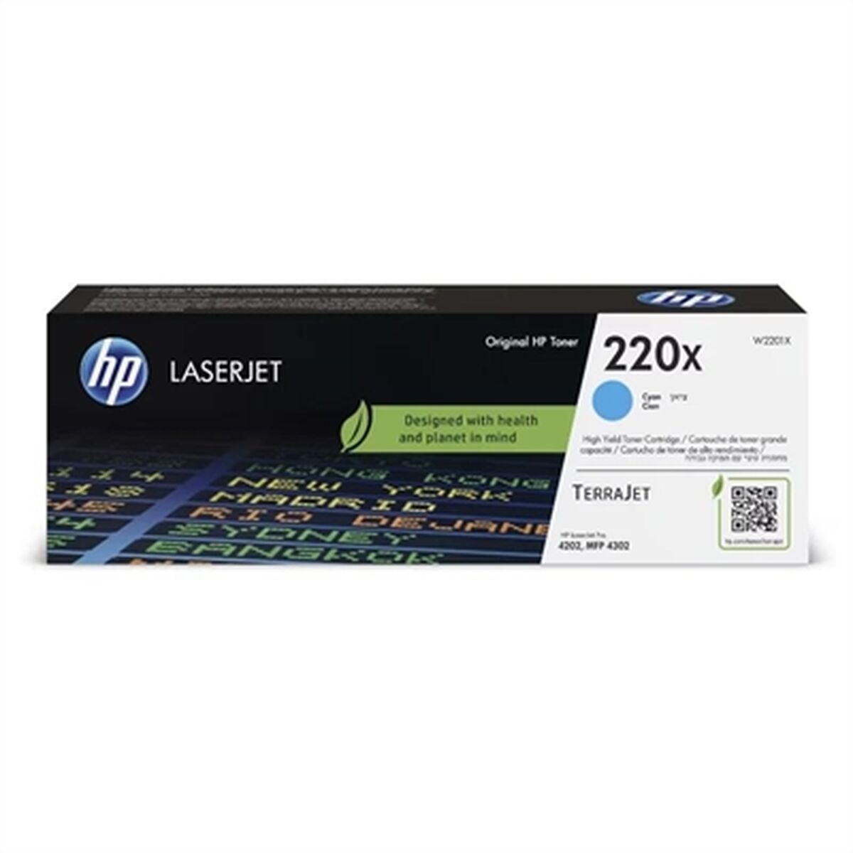 Cartuccia Ad Inchiostro Originale Hp W2201x Ciano (1 Unità)