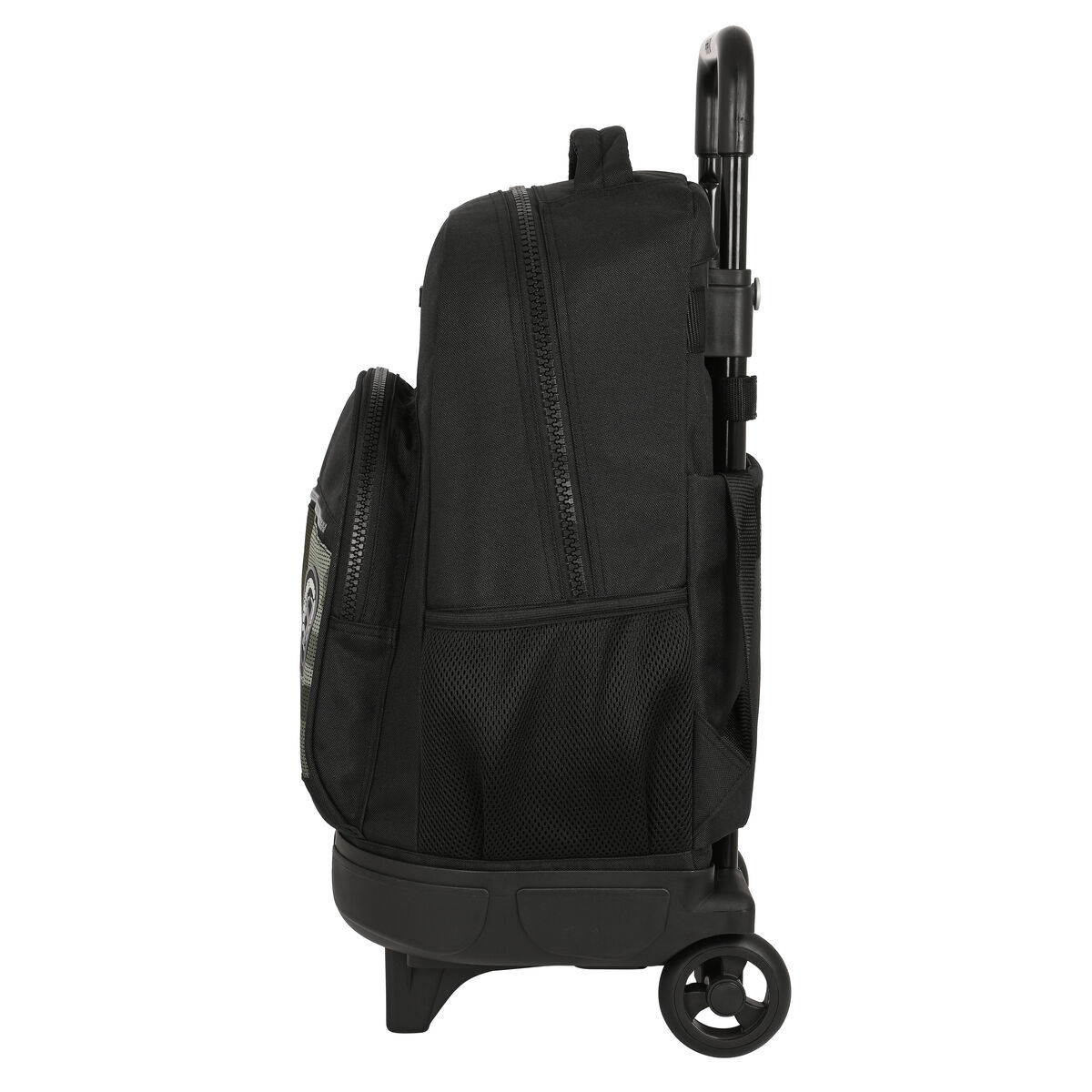 Trolley Per La Scuola Safta Stone Nero 33 X 45 X 22 cm