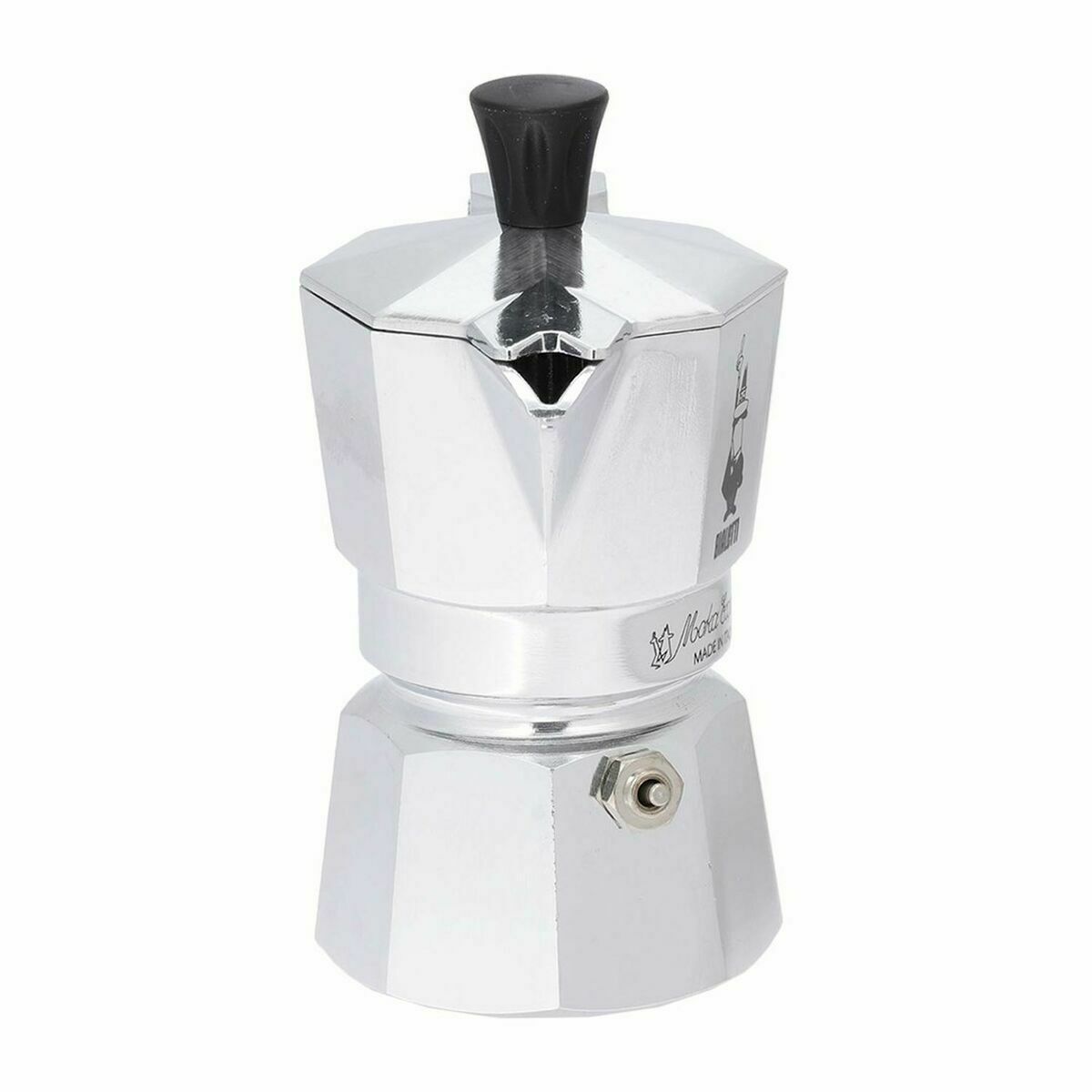 Caffettiera Italiana Bialetti Moka Argentato 60 ml