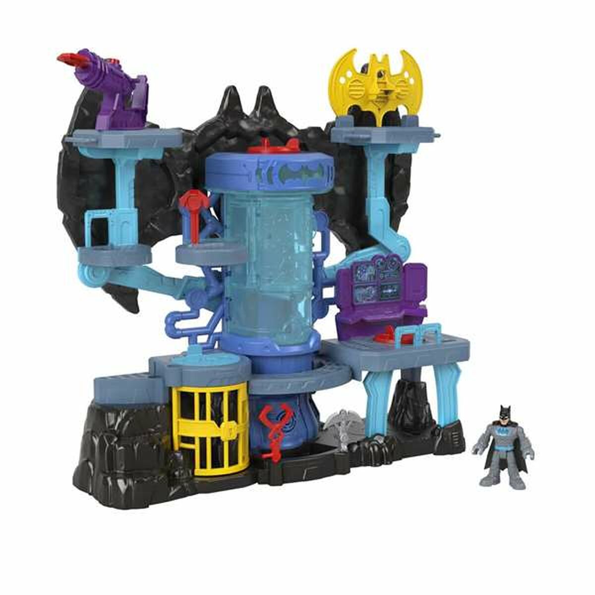 Playset Batman Super Friends BaT-Tech Batcave Luci Con Suono 40 X 38 cm