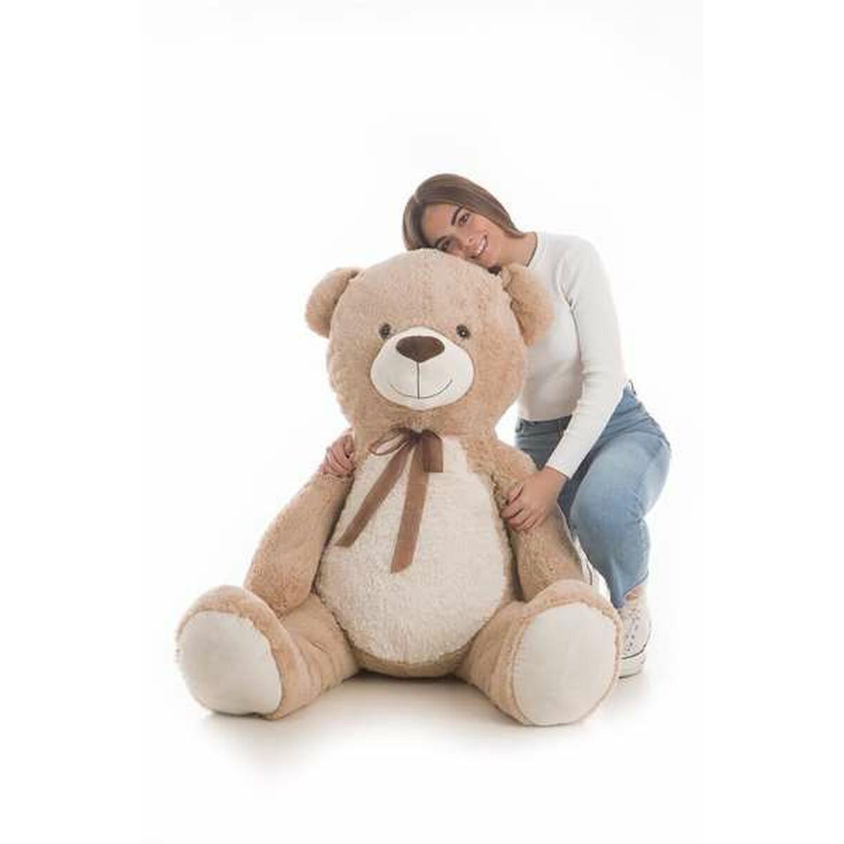 Orsetto Di Peluche Jumbo Marrone 140 cm