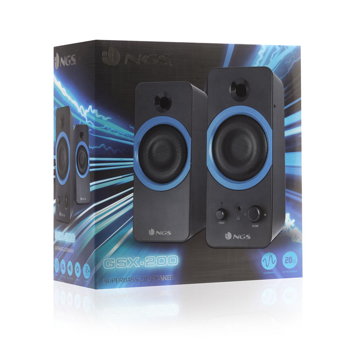 Altoparlanti Per Giochi Ngs Gsx200 Nero 20 W - Image 3