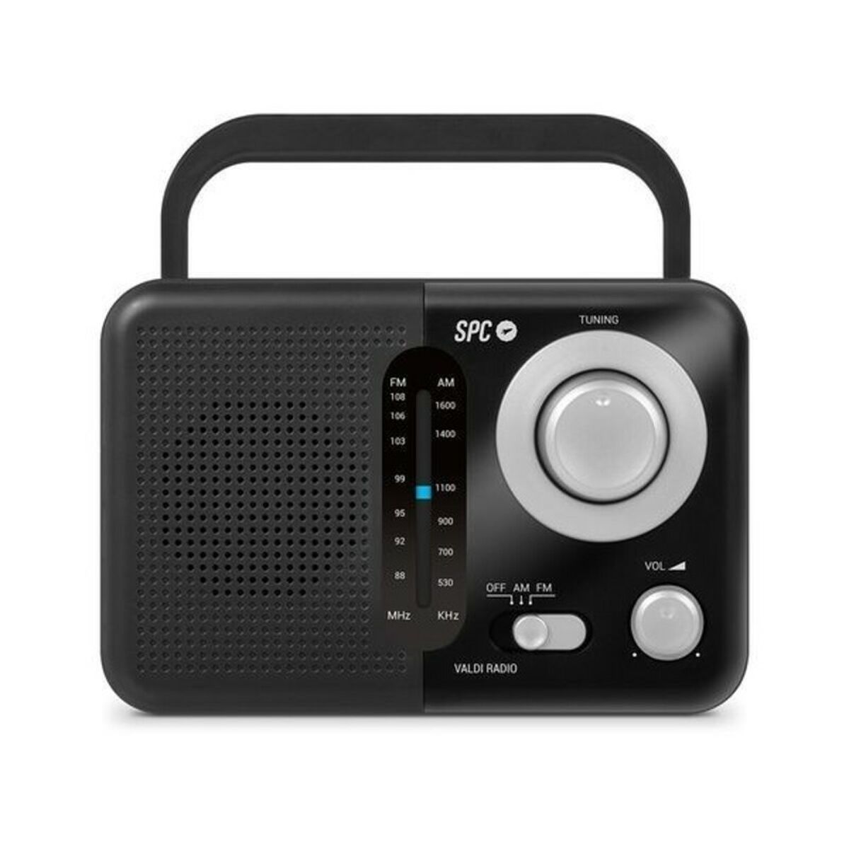 Radio Am/fm Spc Spc Valdi Nero 0,8 W