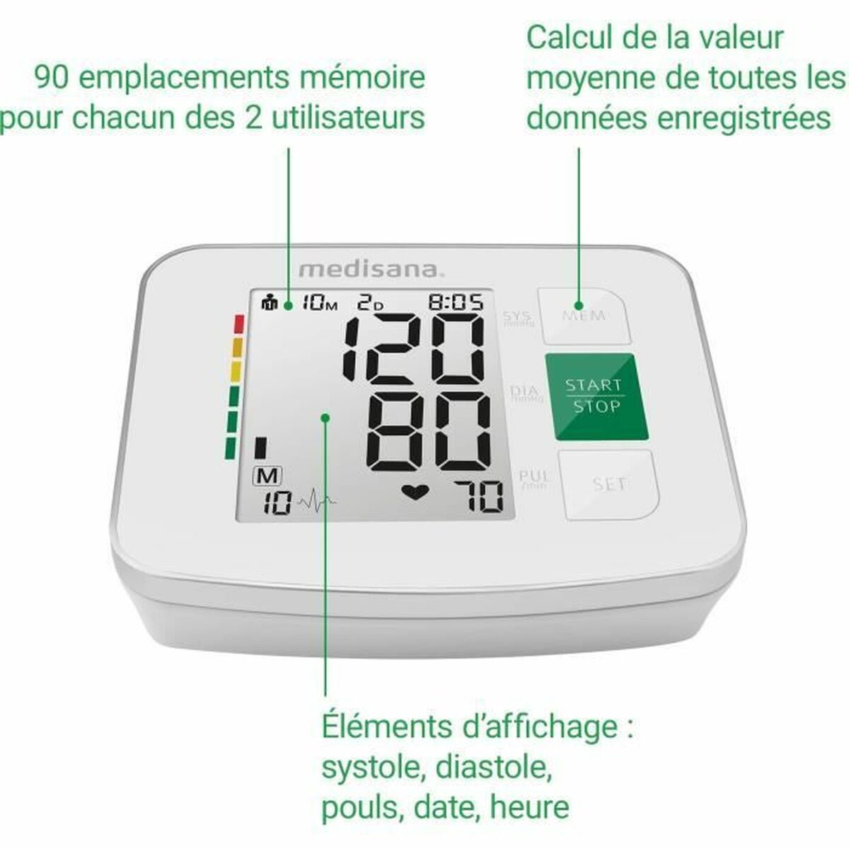 Sfigmomanometro Da Braccio Medisana - Image 5