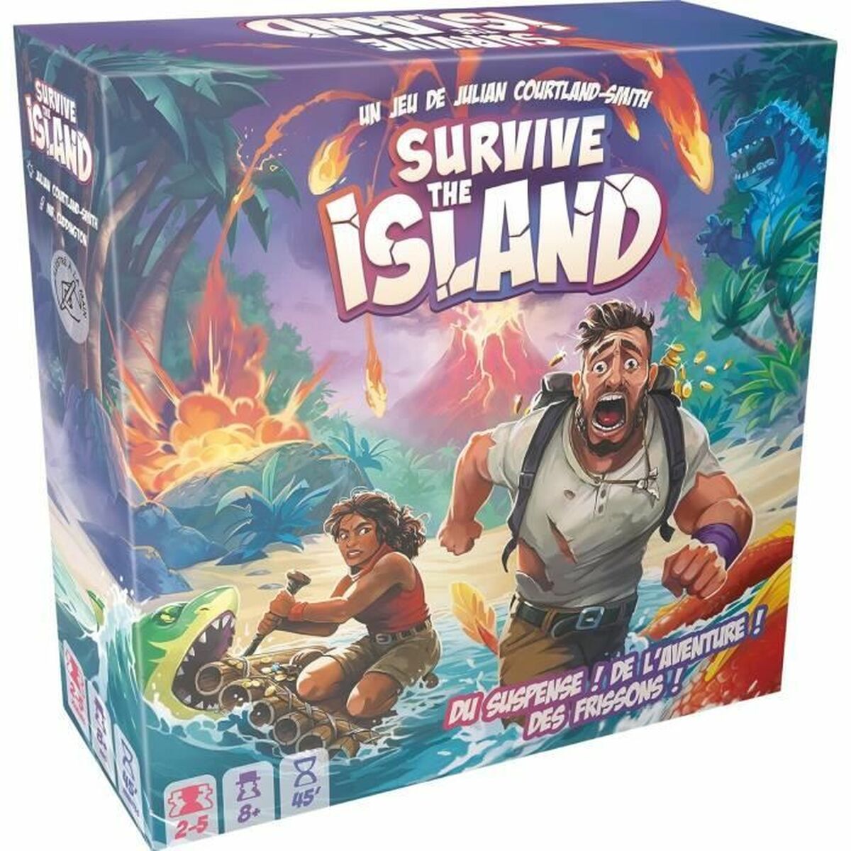 Gioco Da Tavolo Asmodee Survive The Island