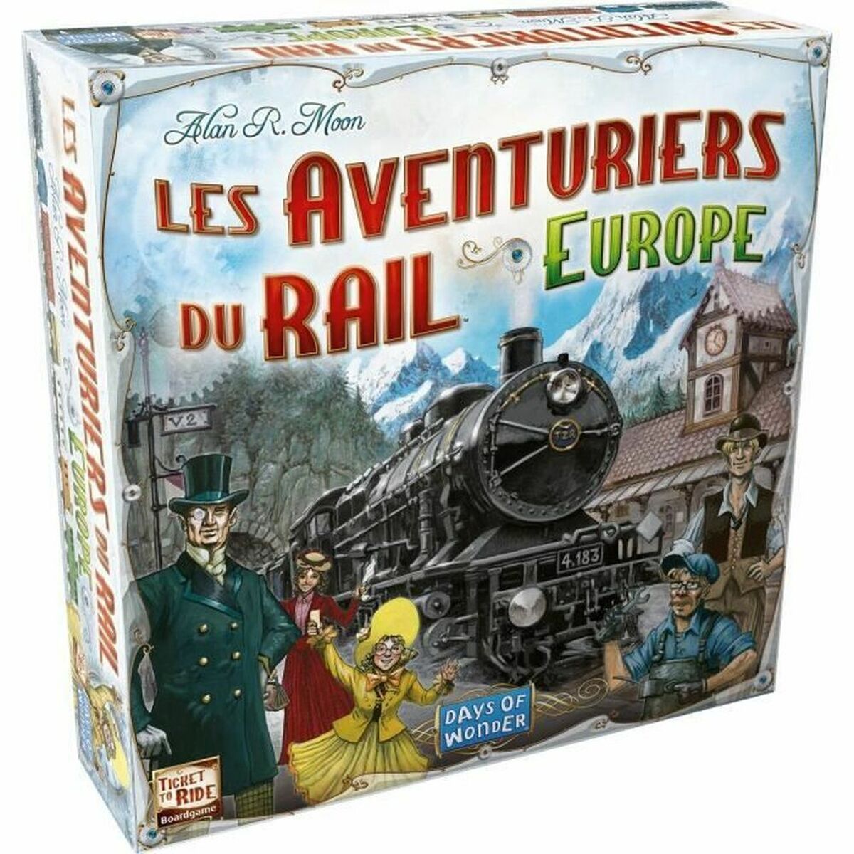 Gioco Da Tavolo Asmodee The Adventurers Of Rail Europe (fr)