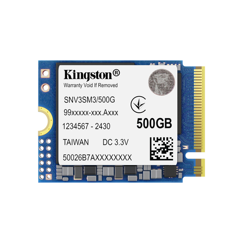 Kingston Ssd Nv3 Interno 500gb PiC-E M.2 2230 Nvme 4.0