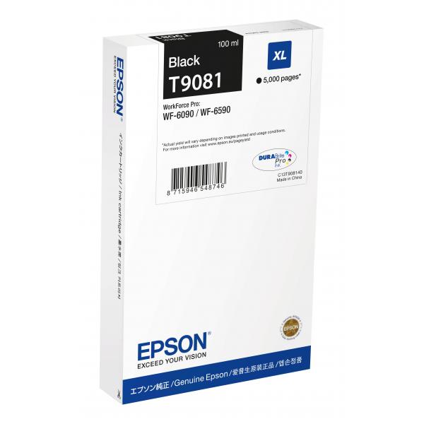 Epson T9081 - 100 Ml - Xl - Nero - Originale