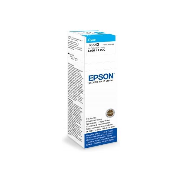 Epson T6642 - 70 Ml - Cyan - Original - Nachfülltinte