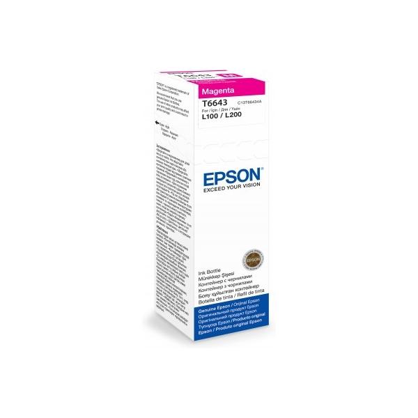 Epson T6643 - 70 Ml - Magenta - Original - Nachfülltinte