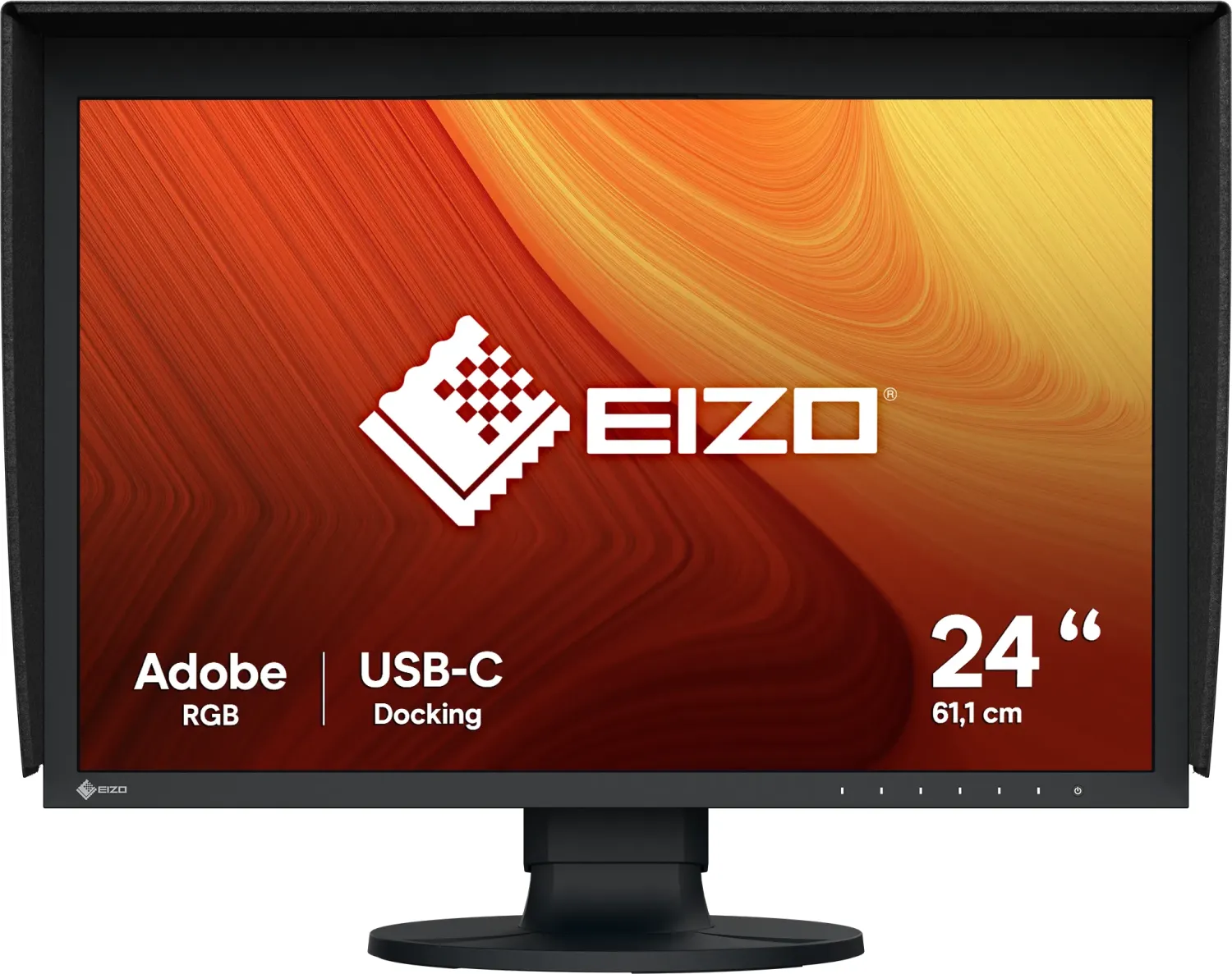 Eizo Cg2400s Coloredge, LeD-Monitor 61.1 Cm (24.1 Zoll), Schwarz, Wuxga, Ips, UsB-C, KvM-Switch (cg2400s)