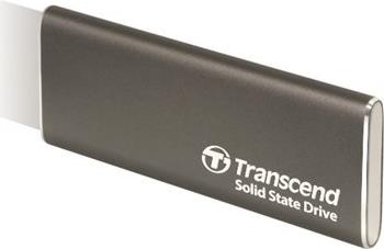 Transcend Esd265c - Ssd - 500gb - Extern (tragbar) (usB-C Steckverbinder) - 256-BiT-Aes - Iron Gray (ts500gesd265c)