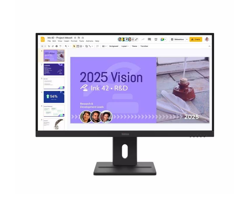 Lenovo Thinkvision E27Q-40 Business Monitor - 27" - Qhd, 100hz Energy Star Certified, Tco 10, Tco Edge 2.1, Epeat Gold [energieklasse E] (64bdgar4eu)