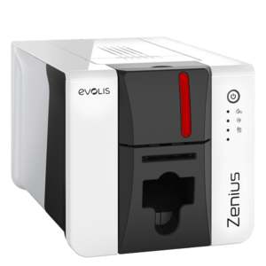 Evolis Zenius 2, Einseitig, 12 Punkte/mm (300dpi), Usb, Ethernet Kartendrucker, Einseitig, Thermotransfer (farbsublimation, 4-Farb, Monochrom), Auflö