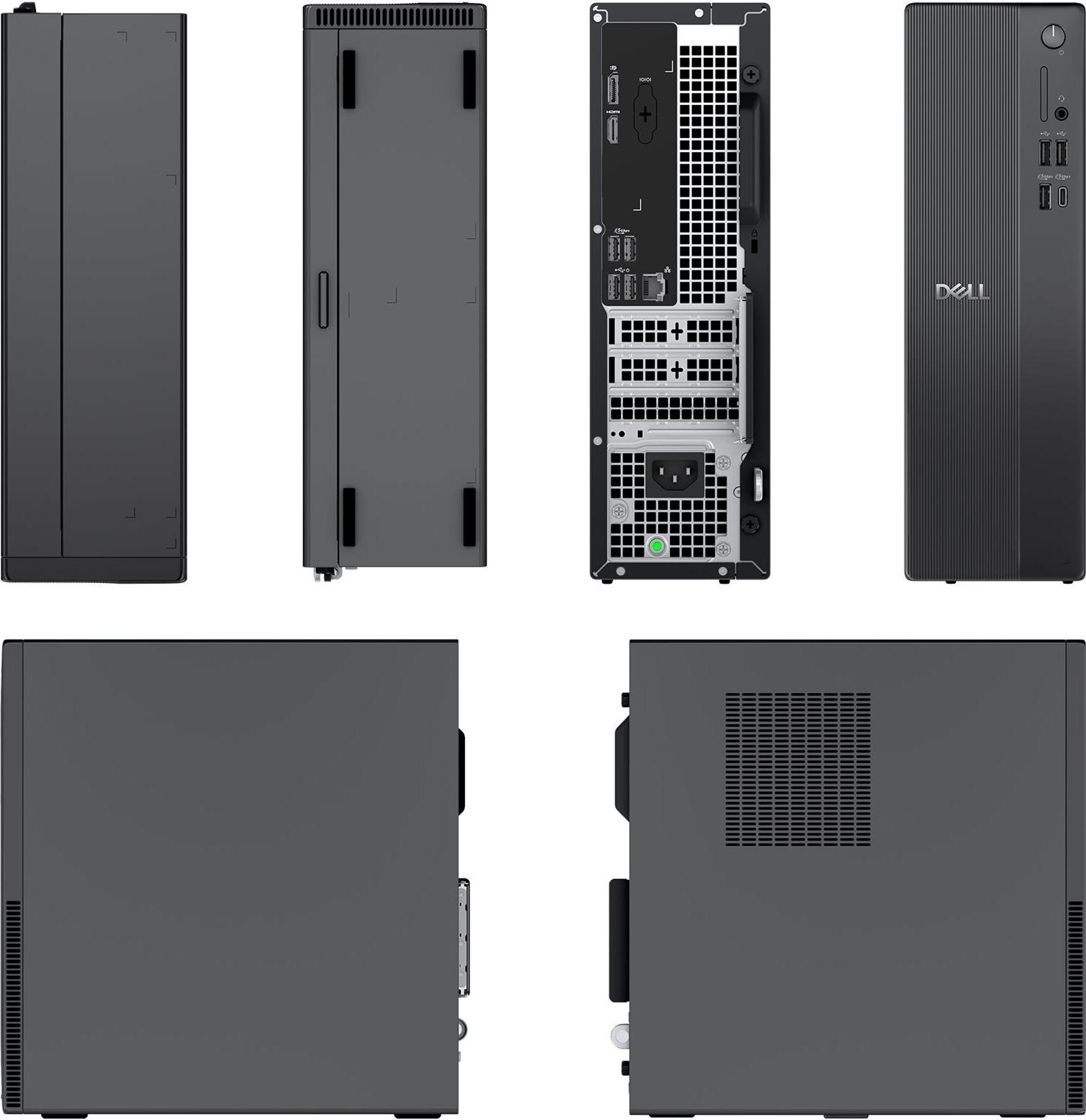 Dell Desktop Pro Slim Essential Qvs1260 Knjr2 Intel Core I5-14400 - 512gb Ssd - 16gb Ram - Schwarz - W11pro (knjr2)