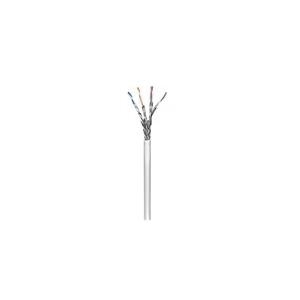 Wentronic Goobay Cat 6 Netzwerkkabel, S/ftp (pimf), Weiß, 305 M - Cca Kupfergemisch, Awg 27/7 (stranded), Pvc (94218)