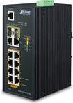 Planet IgS-4215-8p2t2s - Switch - Managed - 8 X 10/100/1000 (poe+) + 2 X 10/100/1000 + 2 X 1000basE-X Sfp - An DiN-Schiene Montierbar, Wandmontierbar