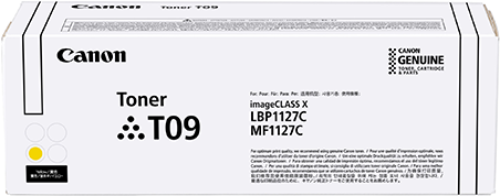 Canon T09 - Gelb - Original - Tonerpatrone - Für I-Sensys X C1127i, X C1127if, X C1127p