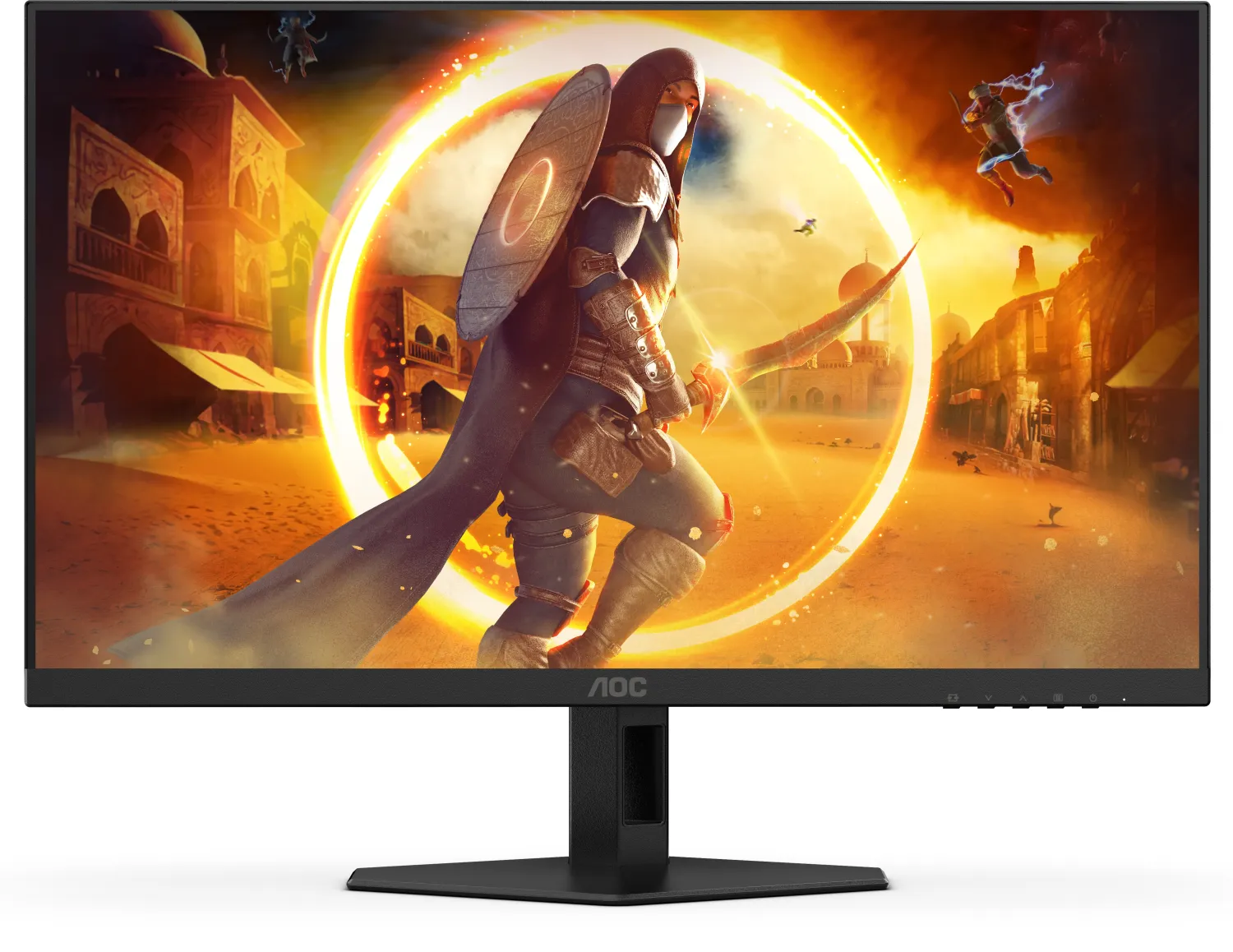 Aoc 27g4xe Computerbildschirm 68,6 Cm (27") 1920 X 1080 Pixel Full Hd Lcd Schwarz - Grau (27g4xe)
