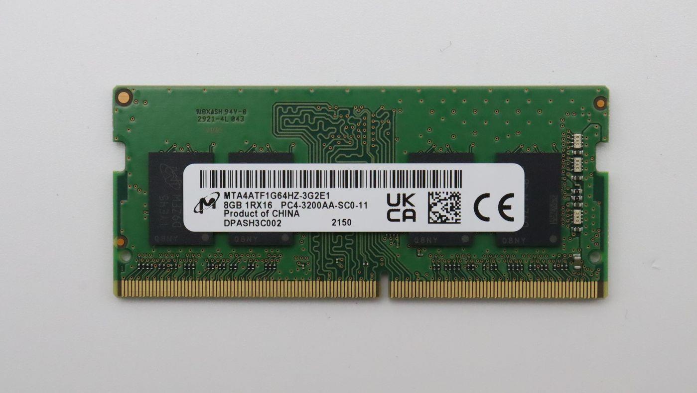 Lenovo Memory 8gb Ddr4 3200 Micron SO-Dimm (5m30v06805)