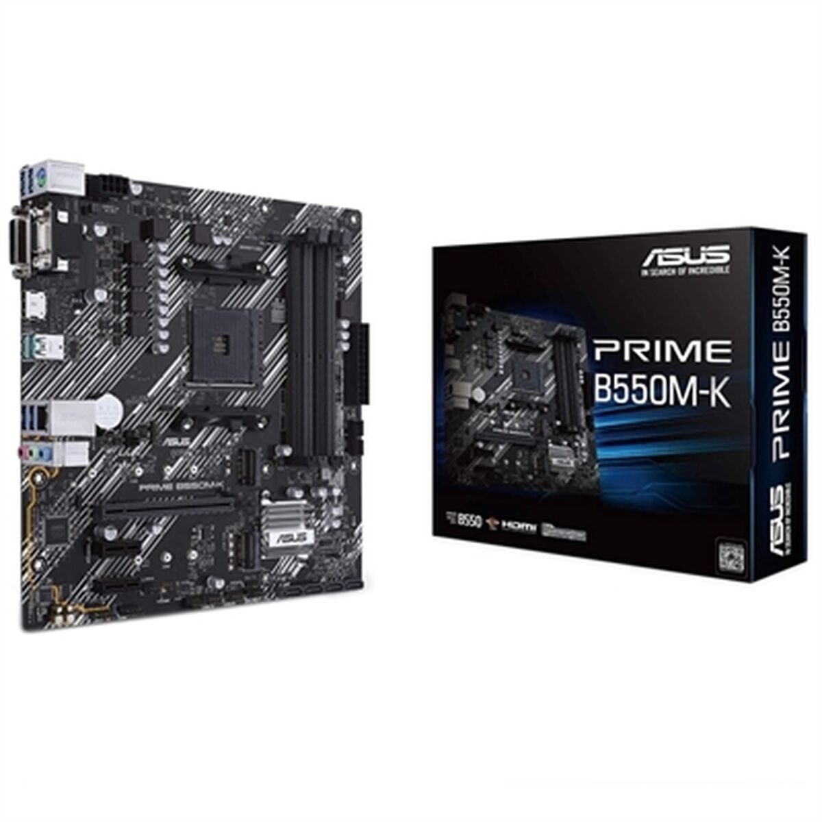 Scheda Madre Asus Prime B550M-K Amd Am4 Amd B550 Amd - Image 5