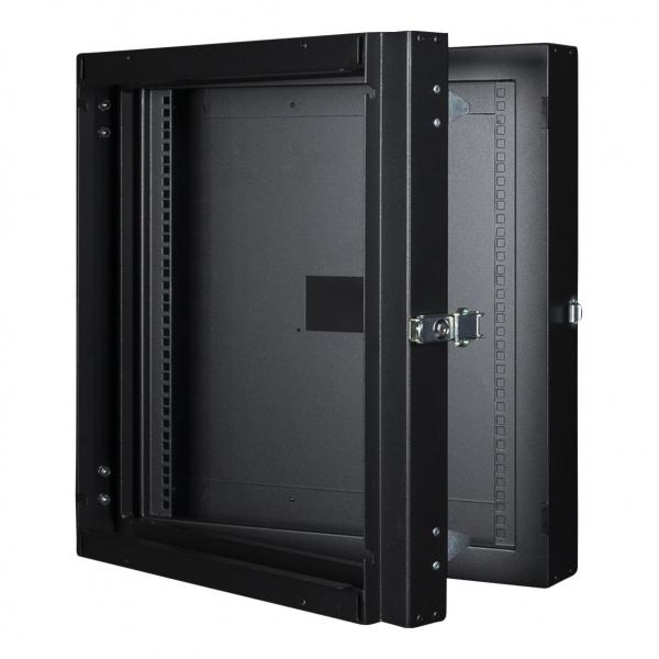 Lanview Rwmd12ubl Rack 12u Nero (19 12u Rack Cabinet Double - Section 600 X 150 X 631mm - - Black - Warranty: 60m)