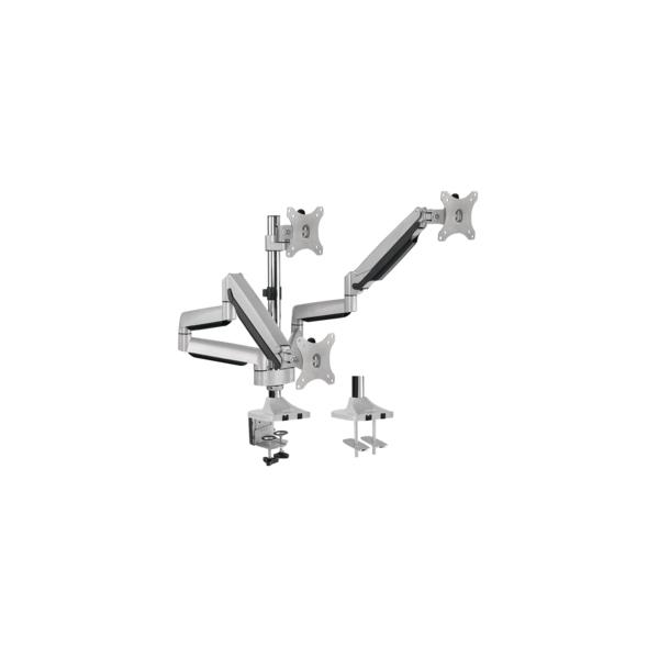 Logilink Bp0052 Supporti A Parete Per Tv 81,3 Cm [32] Scrivania Metallico (logilink 3xmonitor Desk Mount, 13-27)