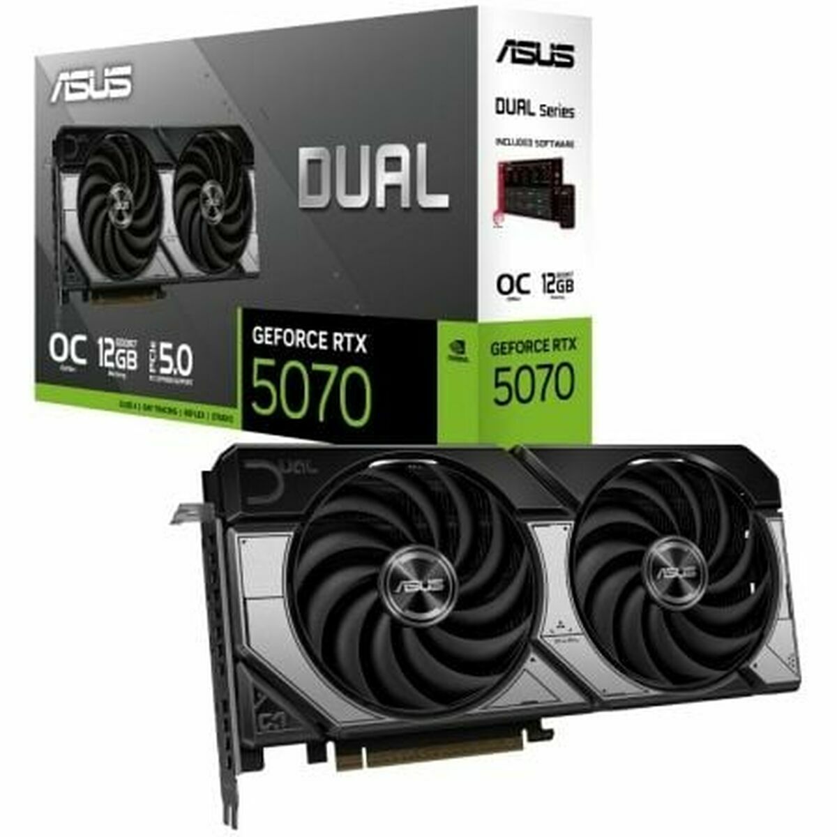Scheda Grafica Asus 90yv0m17-M0na00 Nvidia Geforce Rtx 5070 12 Gb Gddr6