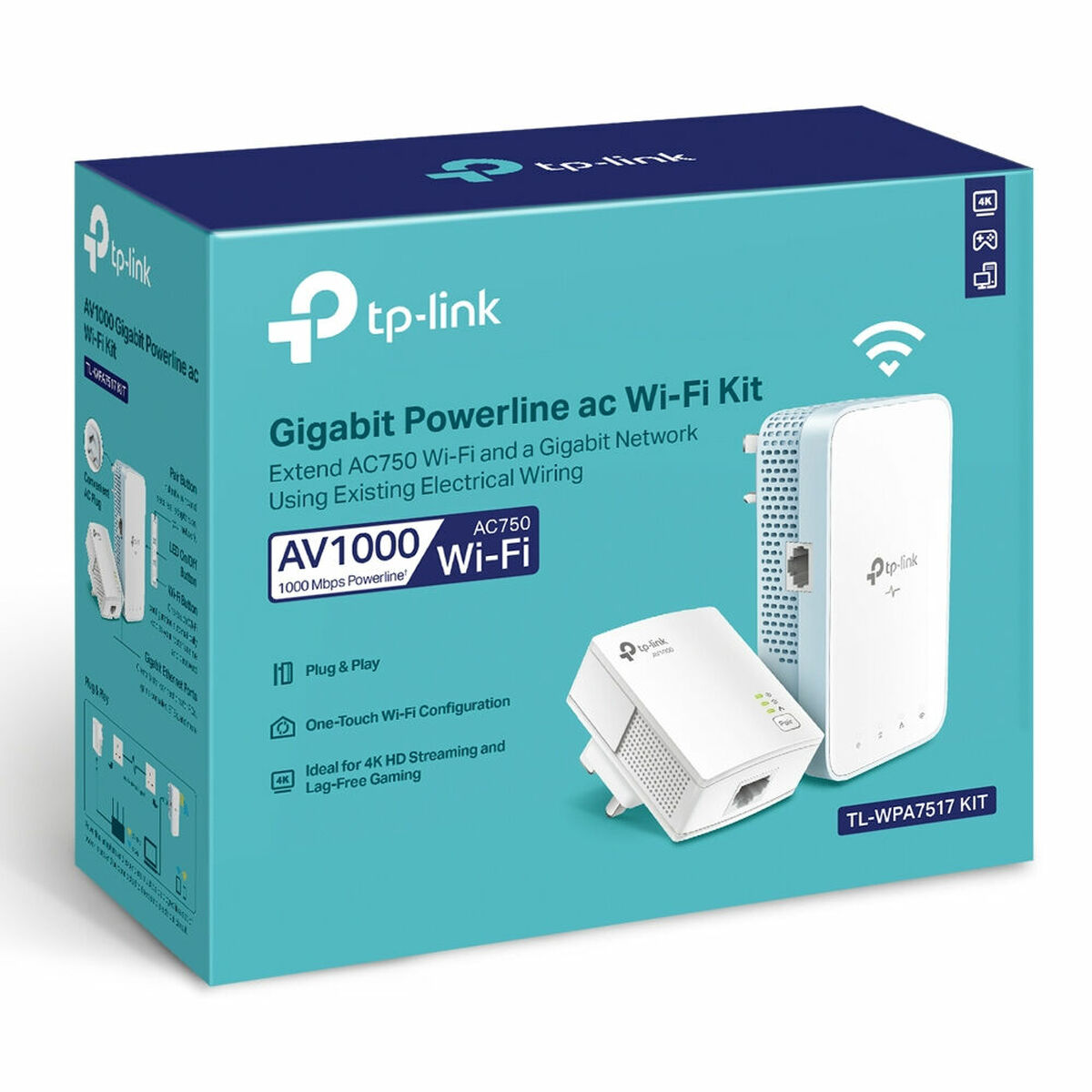 Powerline TP-Link TL-Wpa7517 Kit