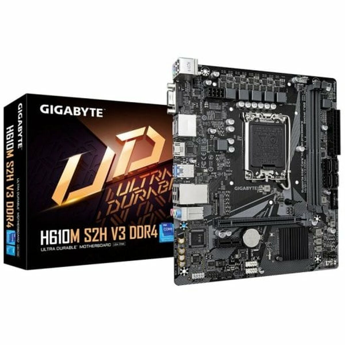 Scheda Madre Gigabyte H610m S2h V3 Ddr4 H610 Lga 1700