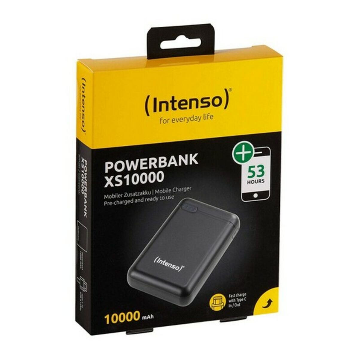 Power Bank Intenso 7313530 10000 Mah Nero