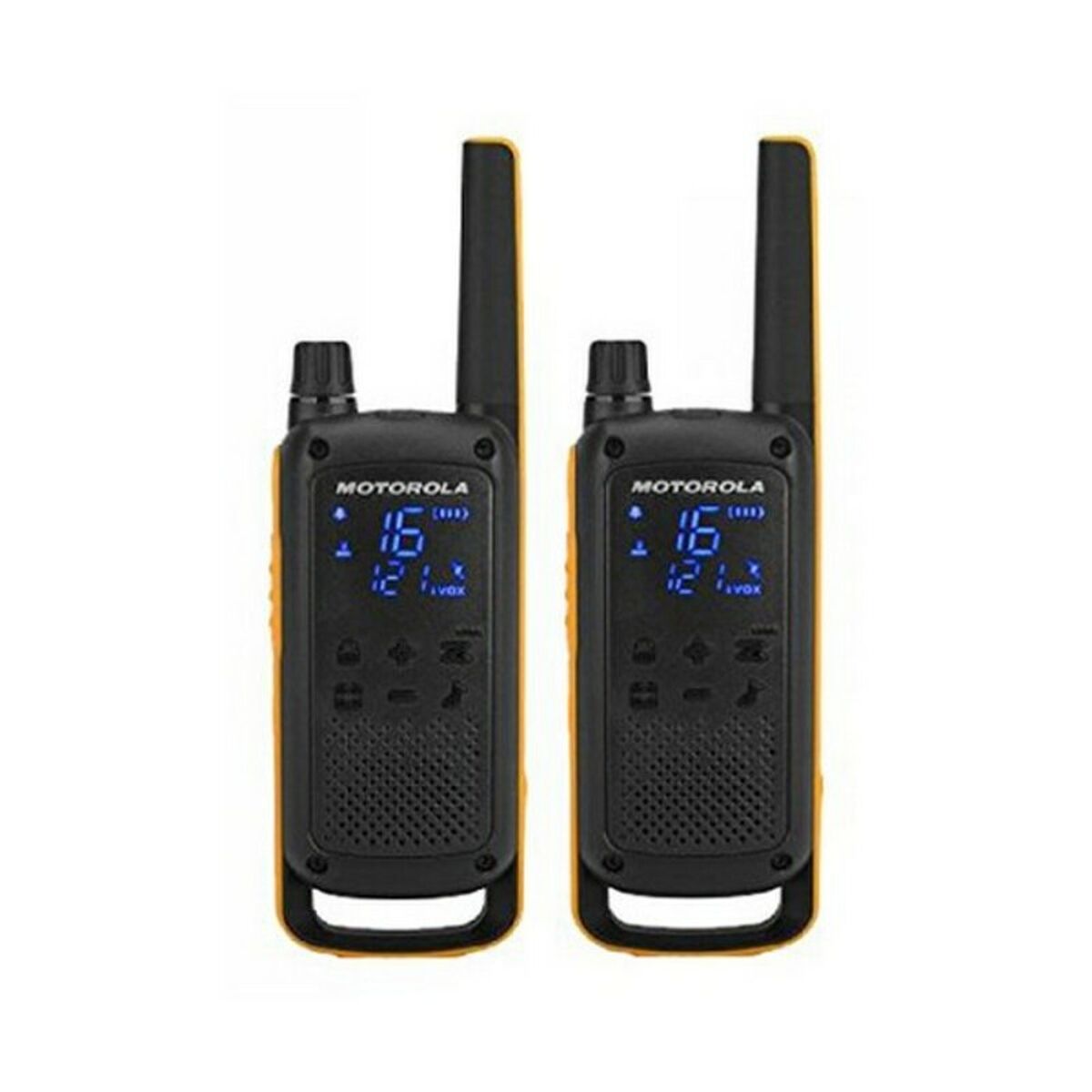WalkiE-Talkie Motorola T82 Extreme (2 Pcs) Nero Giallo