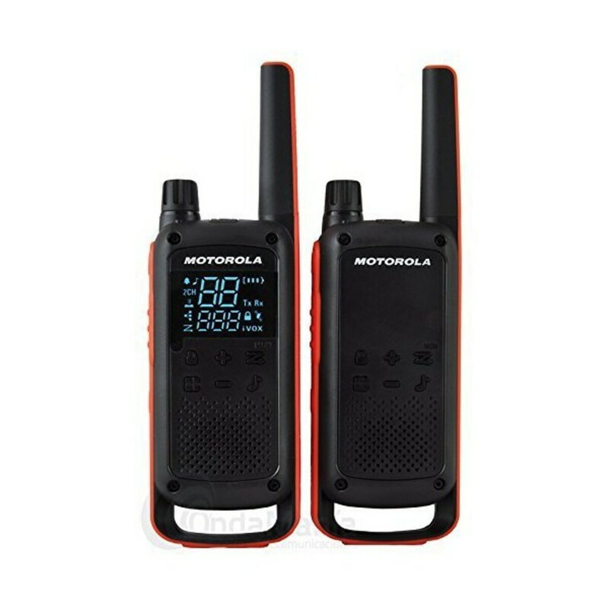 WalkiE-Talkie Motorola T82 (2 Pcs) Nero Arancio