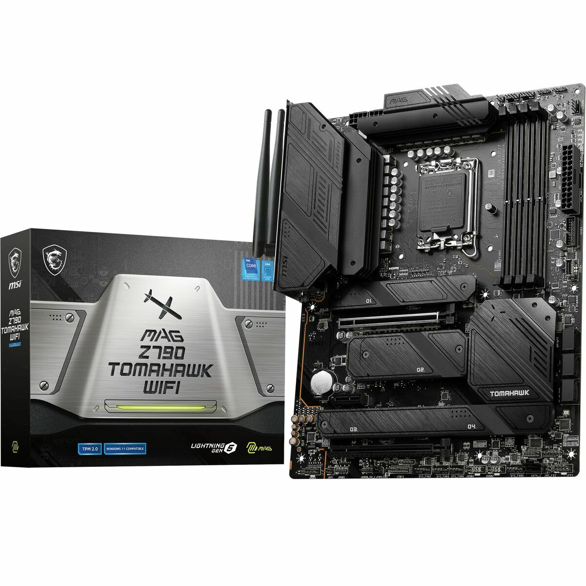 Scheda Madre Msi Mag Z790 Tomahawk Lga 1700 Intel Z790
