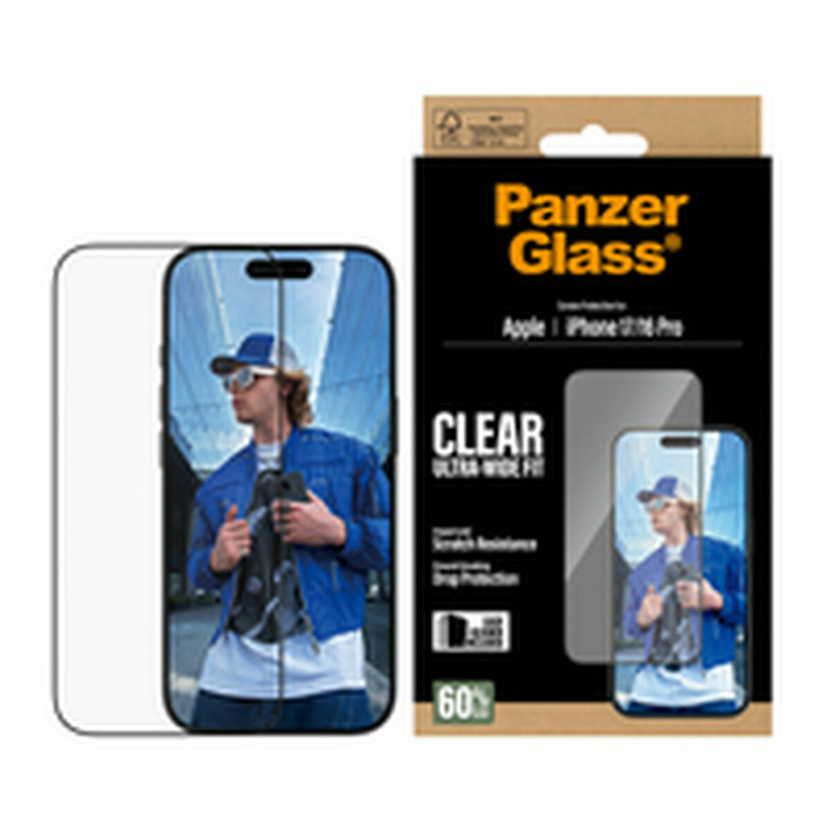 Custodia Per Cellulare Panzerglass Iphone 16prO-17 Trasparente Apple - Image 3