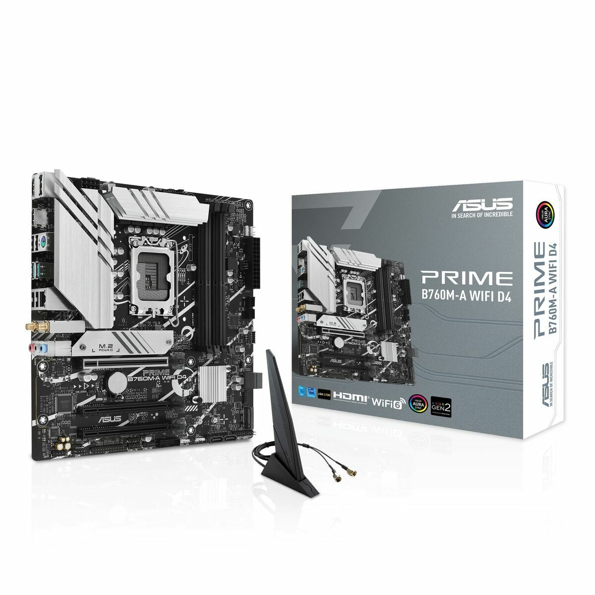 Scheda Madre Asus Prime B760M-A Wifi D4 Lga 1700 - Image 3