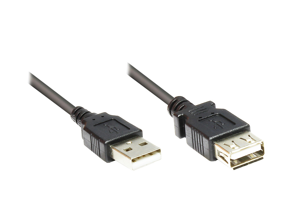 Alcasa 2511-Of2s Cavo Usb 1,8 M Usb 2.0 Usb A Nero