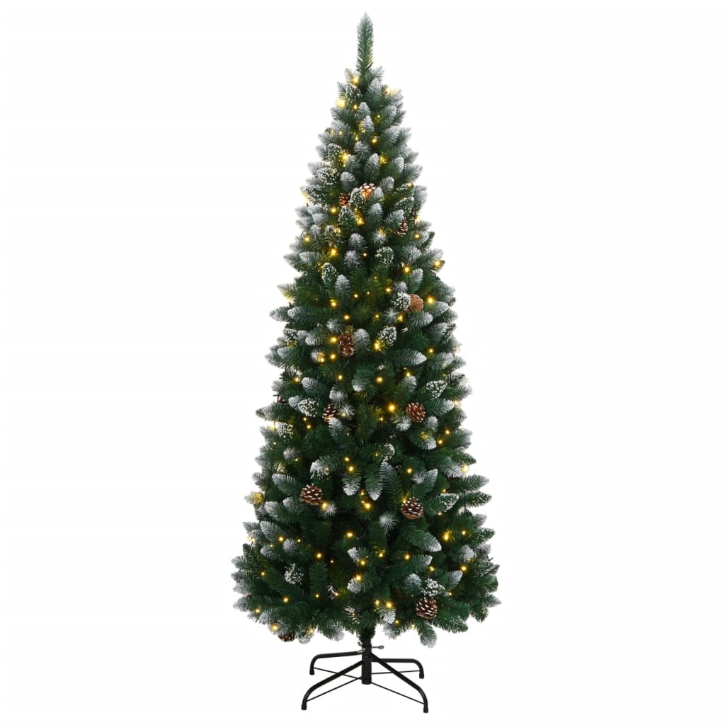 Albero Di Natale Artificiale 300 Led 240 cm