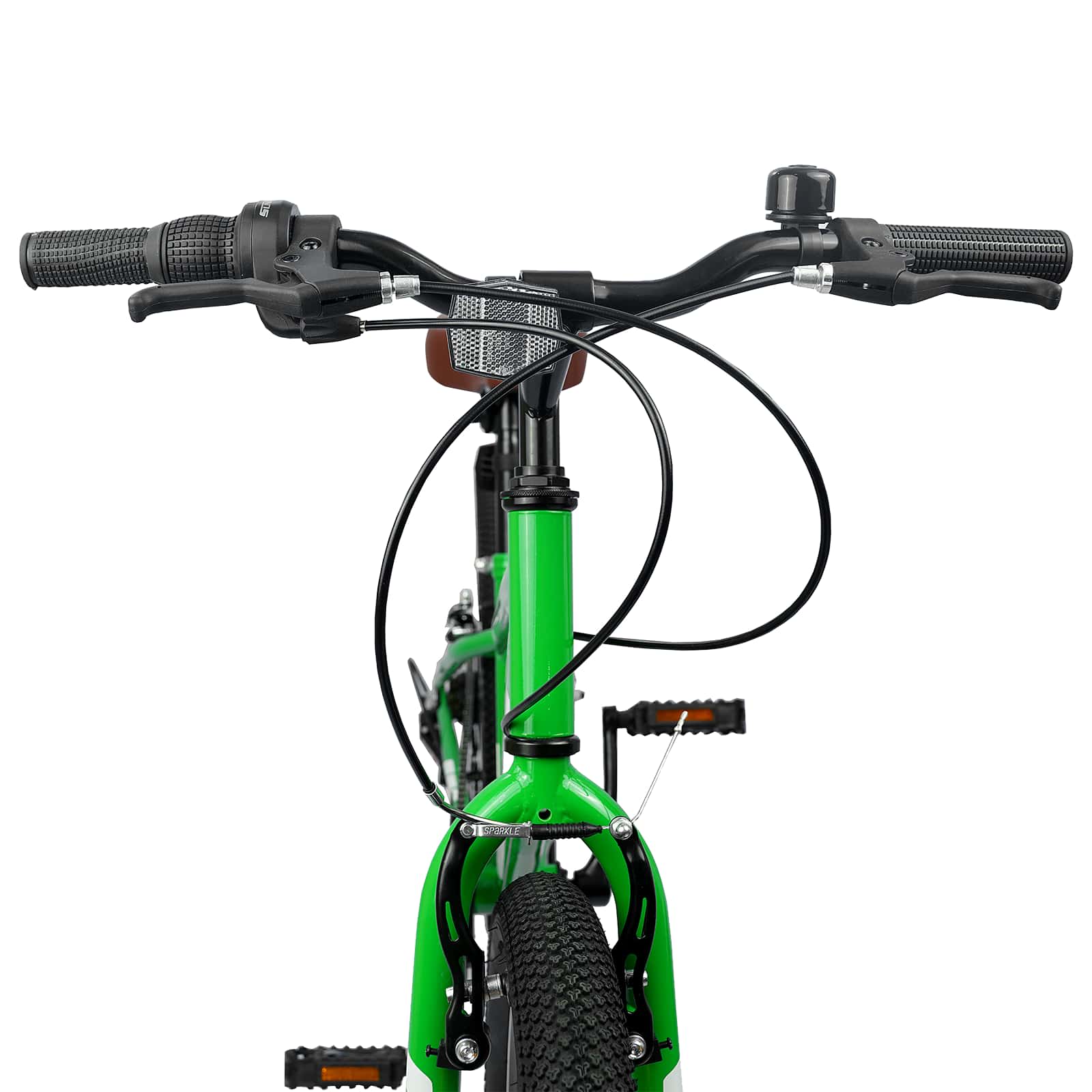 Mountain Bike 24 Pollici 6-Speed Per 8-12 Anni Verde - Image 5
