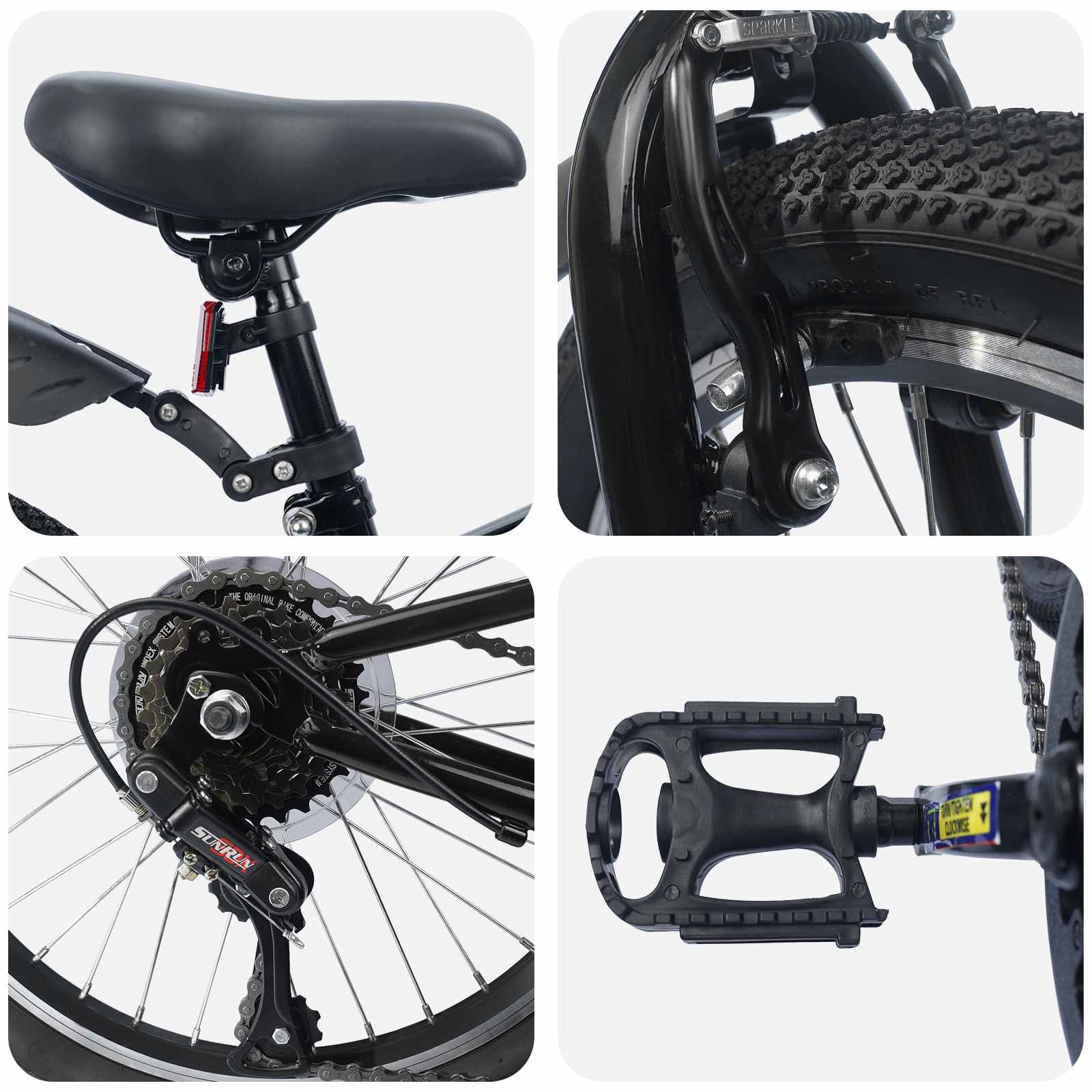 Bicicletta Per Bambini 20 Pollici 6-Speed - Image 4