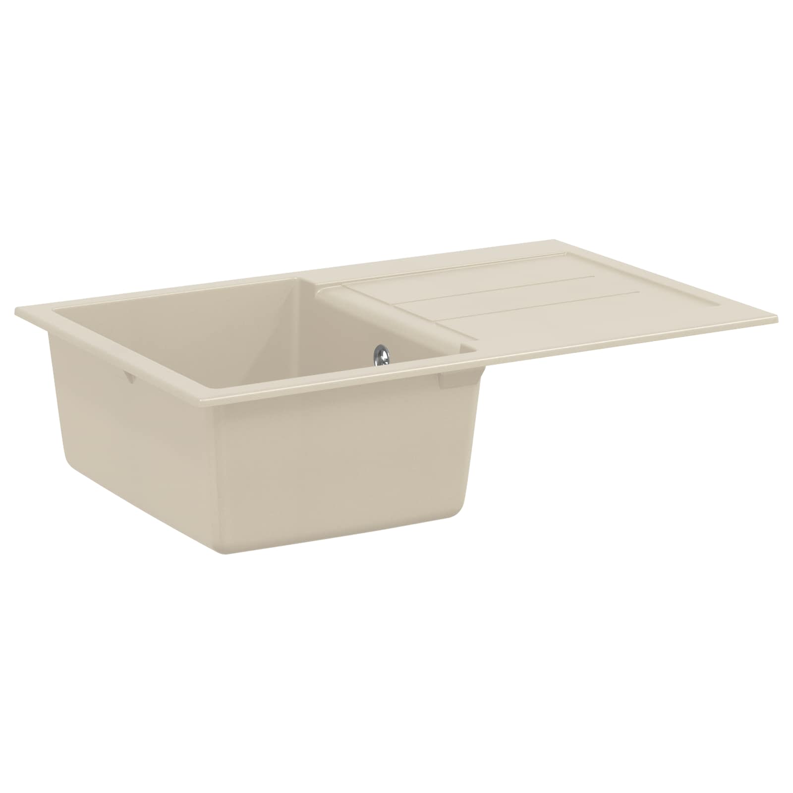 Lavello Beige 780 X 500 Mm 80% Quarzo E 20% Resina