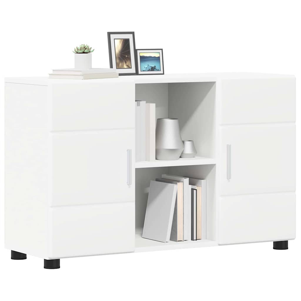 Credenza Bianco 88,5 X 30,5 X 55,5 Cm Legno Multistrato - Image 3