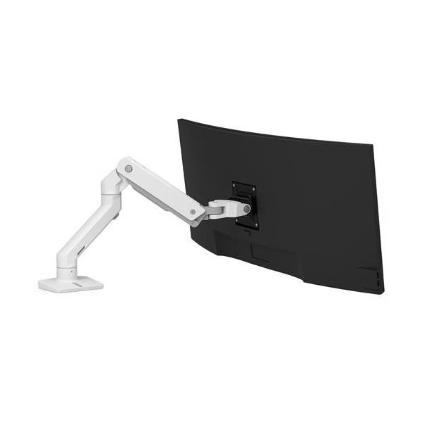 Ergotron Hx Desk Monitor Arm - Befestigungskit (gelenkarm, Spannbefestigung Für Tisch, Tischplattenbohrung, Pivot, Befestigungsteile, Verlängerungste