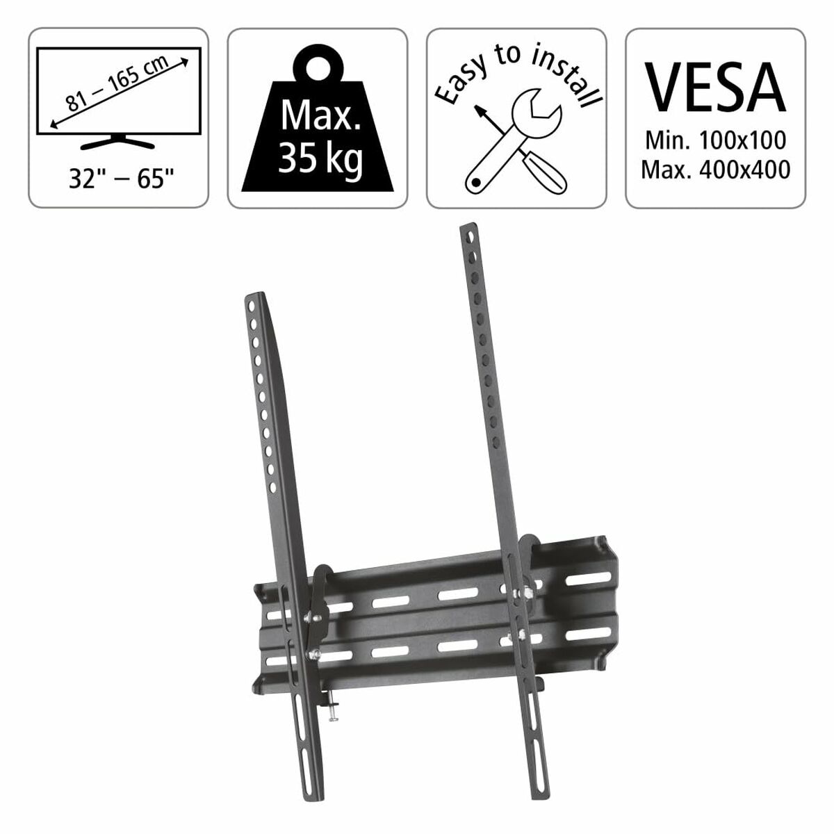 Supporto Tv Hama 00220810 32" 65" 35 kg
