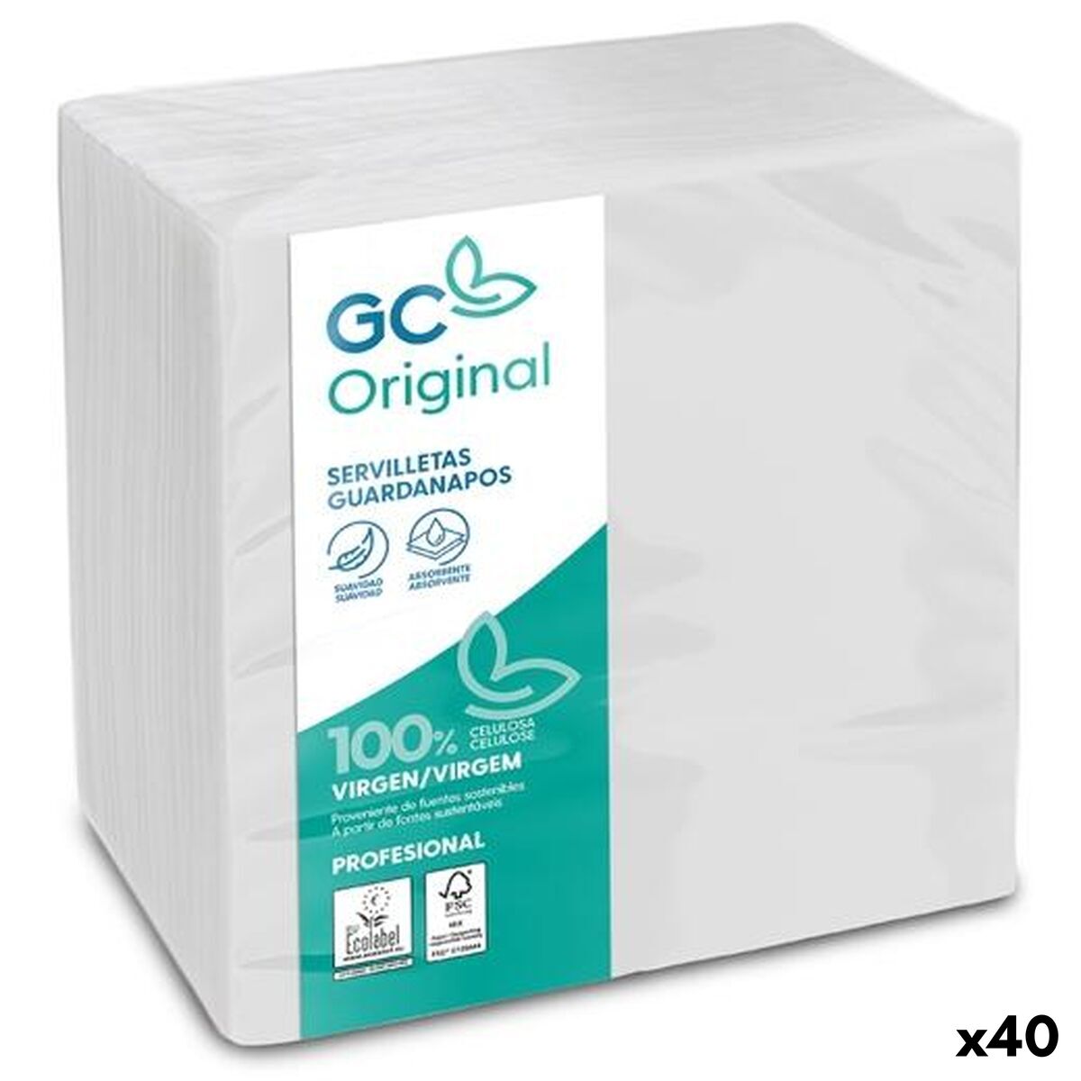 Tovaglioli Gc 30 X 30 Cm 40 Unità 100 Pezzi