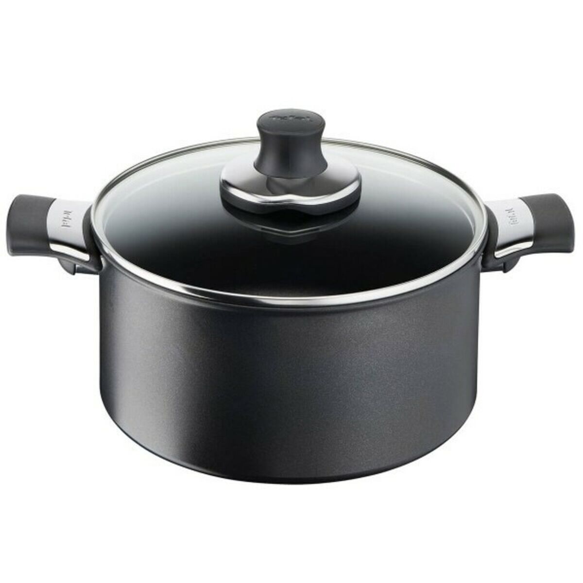 Casseruola Con Coperchio Tefal Excellence 20cm Ø 20 Cm 2,8 L Nero Alluminio