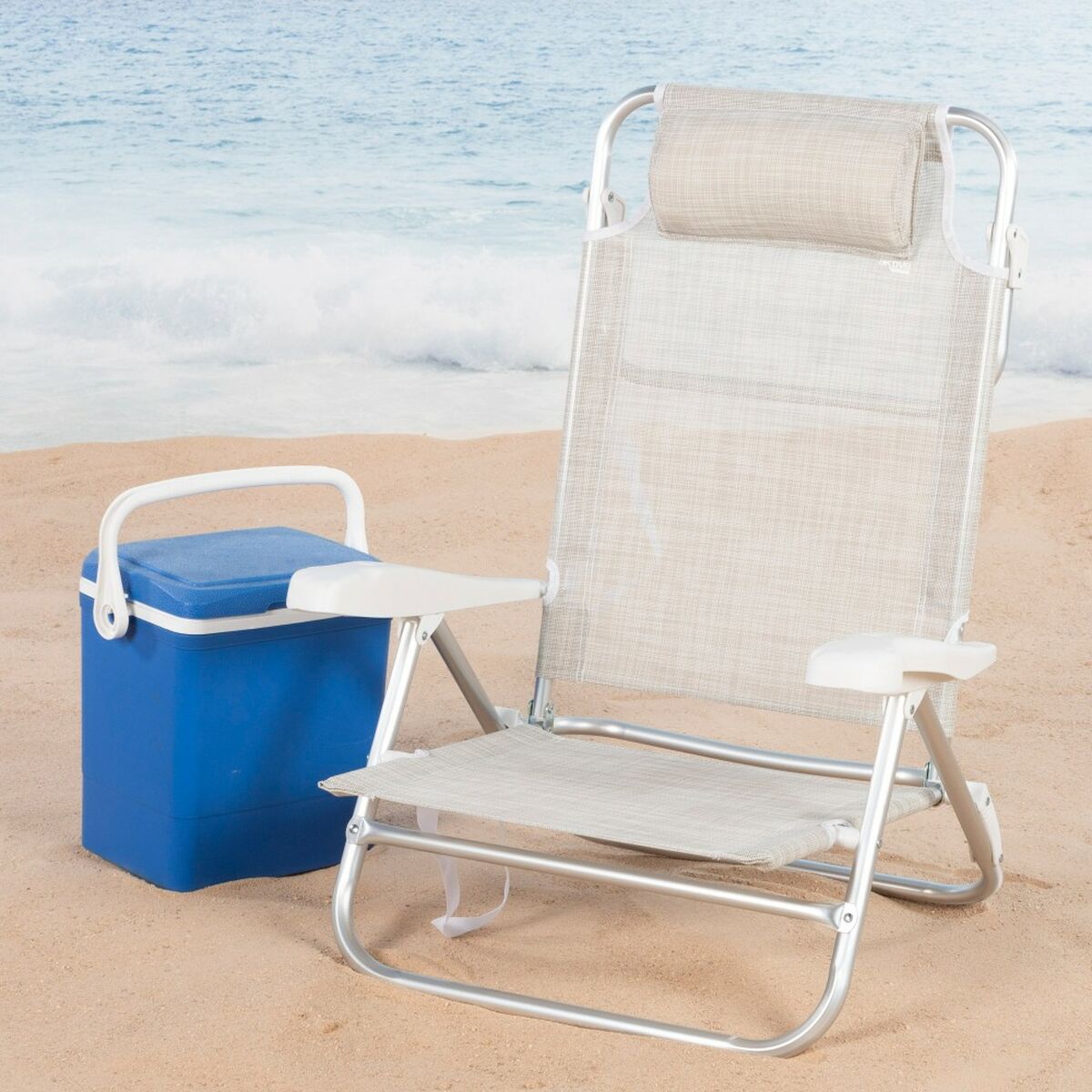 Sedia Da Spiaggia Aktive 47 X 82 X 49 Cm (2 Unità) - Image 3