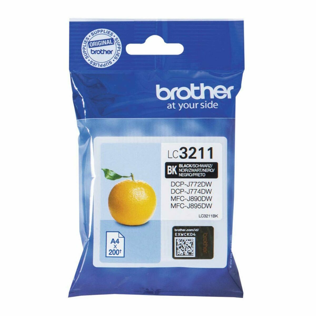 Cartuccia D'inchiostro Compatibile Brother LC-3211bk Nero