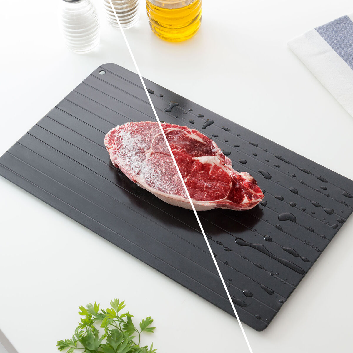 Piastra Per Scongelamento Rapido Di Alimenti Qheat Innovagoods